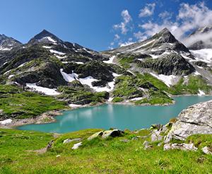 Weisssee Gletscherwelt im Sommer