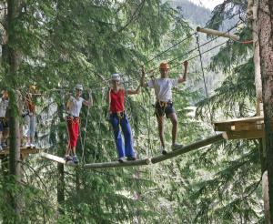 Course in the Rittisberg high ropes course