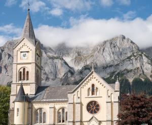 Protestant Church in Ramsau am Dachstein
